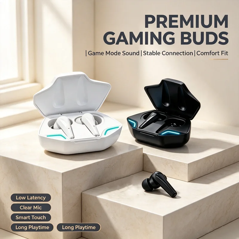 Wired Earphone Lightning - Auriculares inalámbricos TWS originales, auriculares Bluetooth