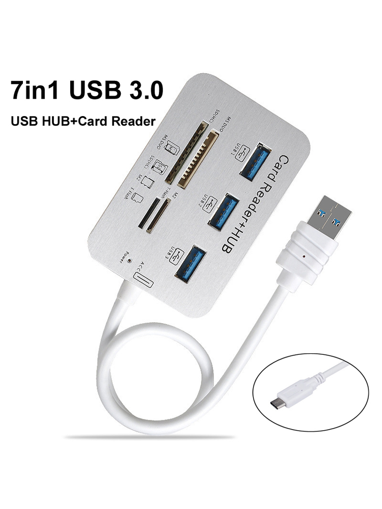 Adaptador de lectura de tarjet - Usb Hub Type C reseña y precio