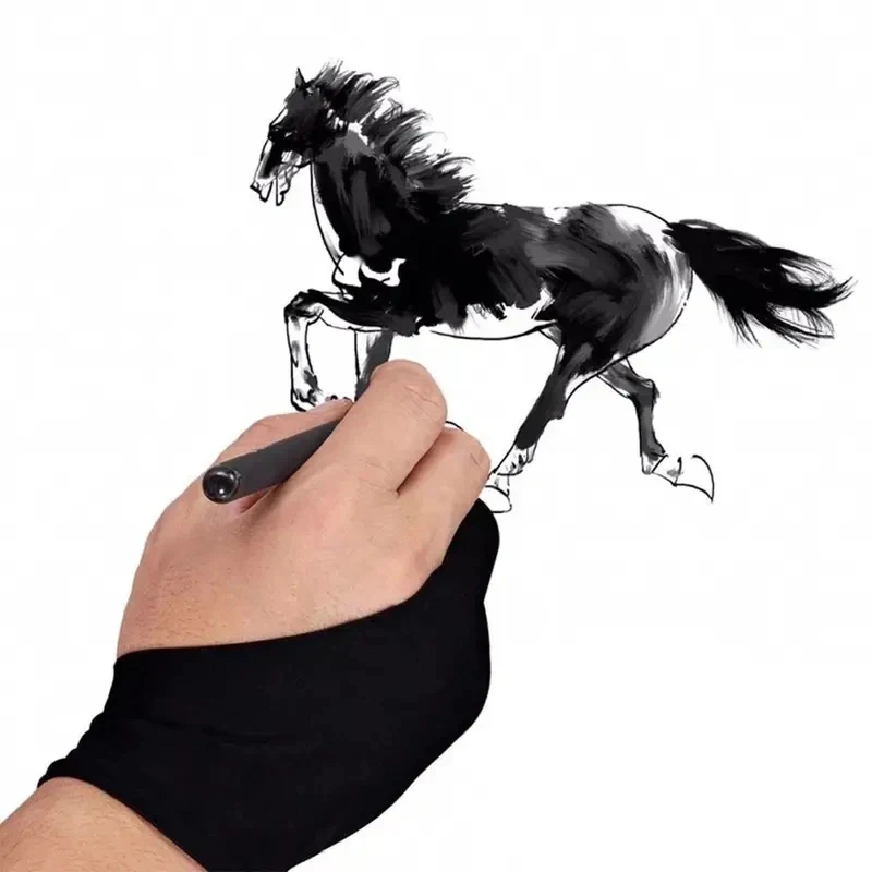 Guante de dos dedos antiincrus - Drawing Glove Artist reseña y precio