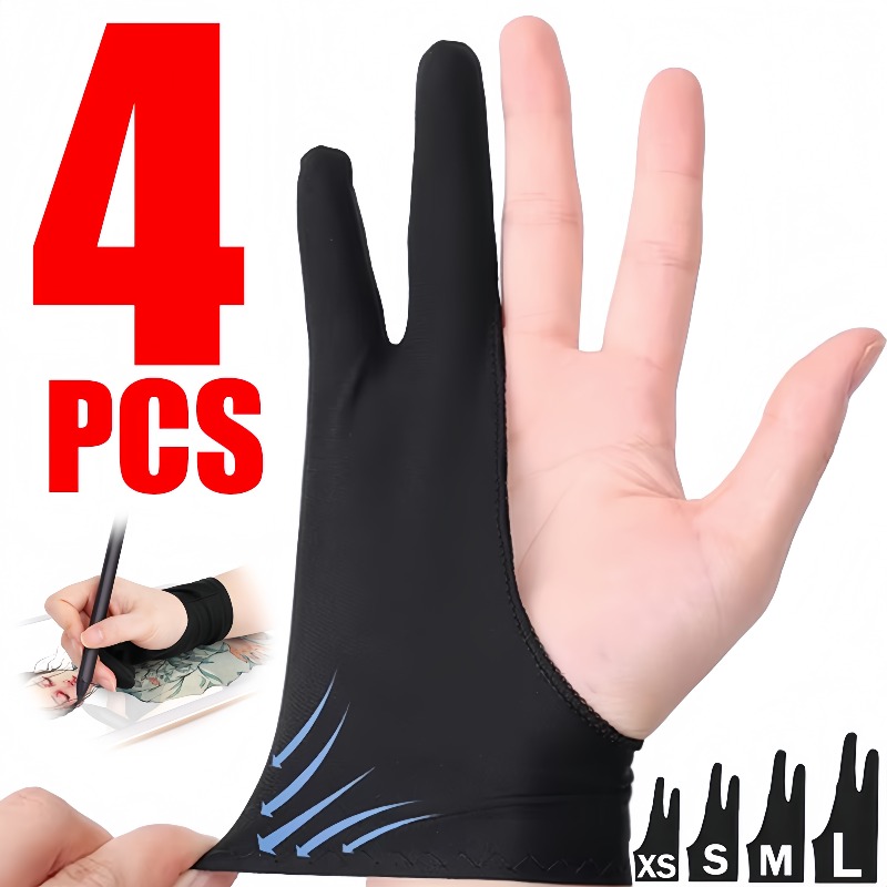 Guantes de dibujo antitáctil d - Drawing Glove Artist reseña y precio