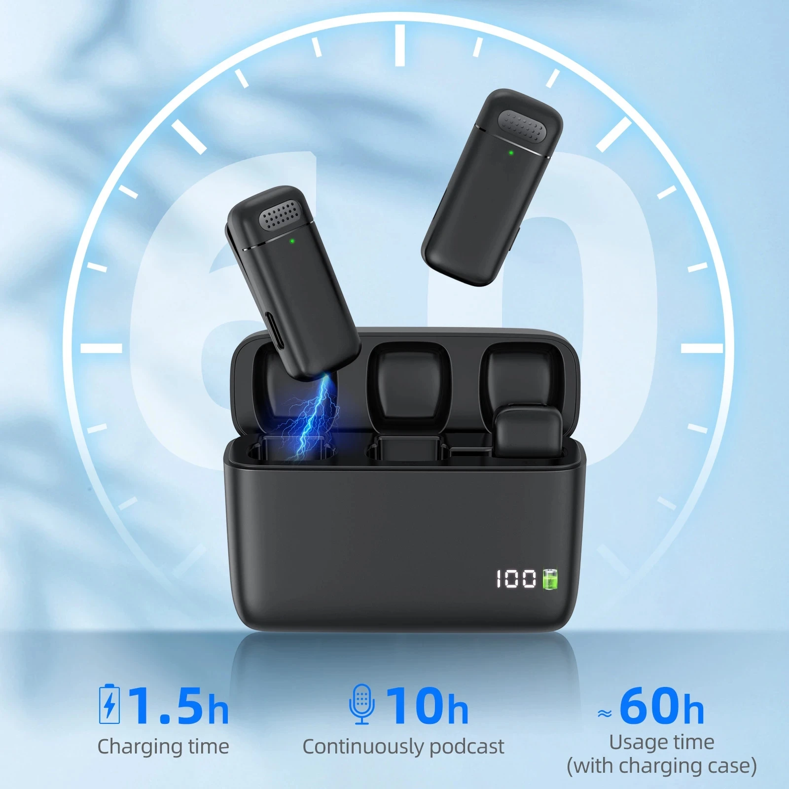 Micrófono Lavalier inalámbrico - Android Tablet Gaming Accessories reseña y precio