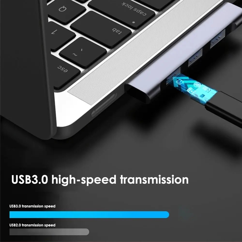 KEBIDUMEI Hub USB 3,0 de 4 pue - Usb Hub Type C reseña y precio