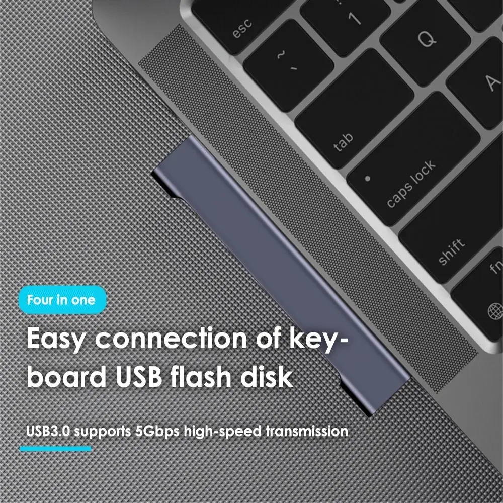 KEBIDUMEI Hub USB 3,0 de 4 pue - Usb Hub Type C reseña y precio