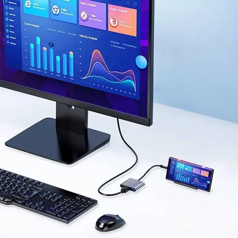 Adaptador multipuerto 3 en 1 t - Usb Hub Type C reseña y precio